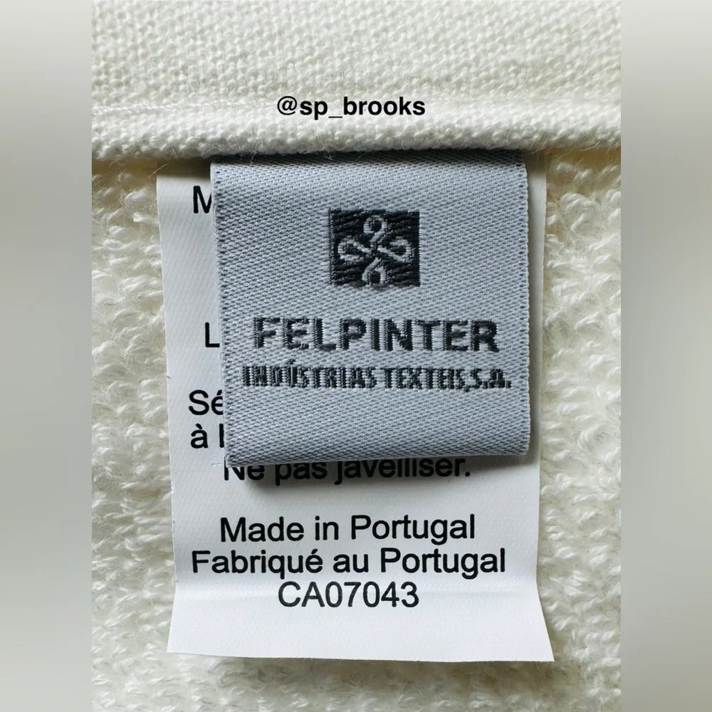 🎁2PC FELPINTER Bath Towel Set - Off White Comb Cotton, Super Soft & Absorbent